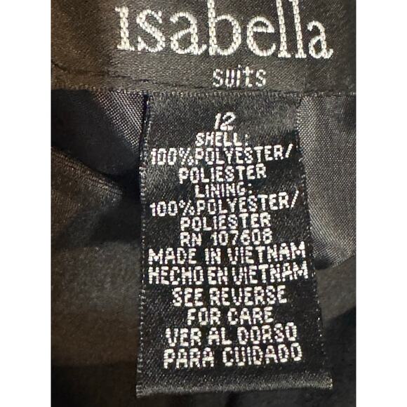 Isabella Suits · Black Ruffle Midi Skirt · Size 12 · Career · Coquette Aesthetic - Picture 7 of 8